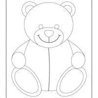 teddy bear printable coloring pages for kids