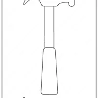 Free Printable Hammer Coloring Pages 35 hammer coloring page