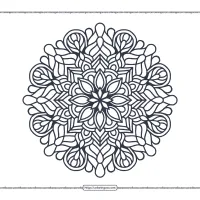 indian mandala coloring pages pdf