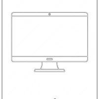 Printable Monitor Coloring & Drawing Pages PDF 40 monitor coloring page