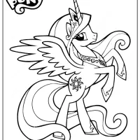 my little pony coloring page 02