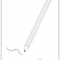 Printable Pencil Coloring Pages PDF 39 pencil coloring page 1
