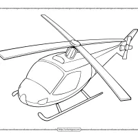 printable helicopter coloring page book pdf