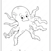 printable octopus coloring page book pdf