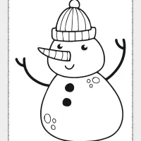 Cute Printable Snowman Coloring Pages 39 cute printable snowman coloring pages