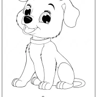 Printable Funny Childs Dog Coloring Pages 43 dog coloring pages 2