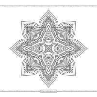 fancy mandala coloring pages pdf