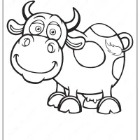 Free Printable Baby Cow Coloring Pages 15 free printable baby cow coloring pages