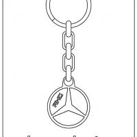 Free Printable Key Chain Coloring Pages 29 keychain coloring page