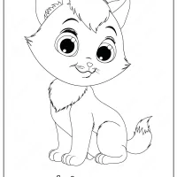 kitten coloring pages