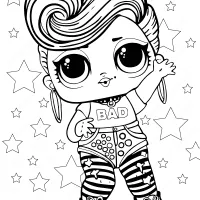 lol surprise bhaddie boy coloring pages