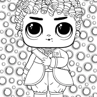 lol surprise boy coloring pages
