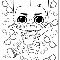 lol surprise boy next dor coloring pages
