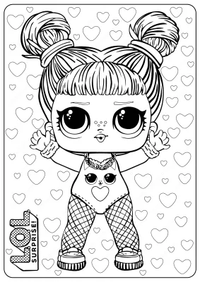 LOL Surprise Daring Diva Coloring Pages