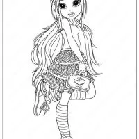 new moxie girlz coloring pages