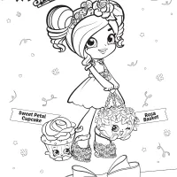 Shopkins Shoppies Rosie Bloom Coloring Pages 49 shopkins shoppies coloring pages rosie bloom