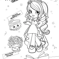 Shopkins Shoppies Cute Bridie Coloring Pages 53 shopkins shoppies colouring pages Bridie