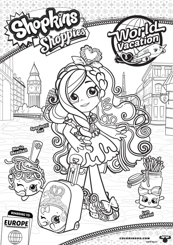 Shopkins Shoppies Spagetti Sue Coloring Pages 1 shopkins shoppies spagetti sue coloring pages