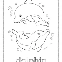 Cute Free Printable Dolphin Coloring Pages 7 cute free printable dolphin coloring pages