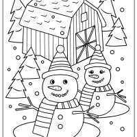 Printables Merry Christmas Coloring Pages 20 merry christmas coloring pages 04