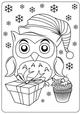 Merry Christmas Coloring Pages