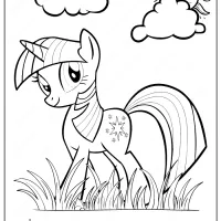 my little pony twilight sparkle coloring pages 2