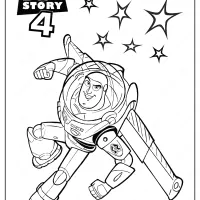 Free Printable Toy Story 4 Buzz PDF Coloring Pages 23 toy story 4 buzz coloring pages 02