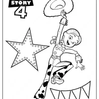 Free Printable Toy Story 4 Jessie PDF Coloring Pages 20 toy story 4 jessie coloring pages 04