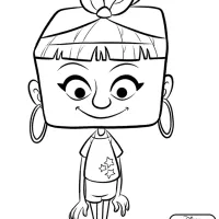 Net User Coloring Pages Woman