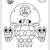 brawl stars darryl printable coloring pages