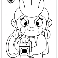 brawl stars pam printable coloring pages