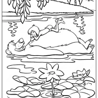 Disney The Jungle Book Mowgli Baloo Coloring Pages 19 Disney The Jungle Book Mowgli Baloo Coloring Pages
