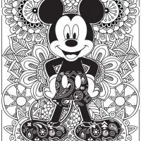 disney mickey mouse coloring pages