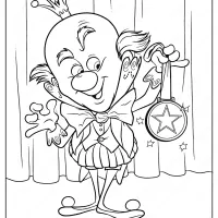 disney ralph breaks the internet king candy coloring pages