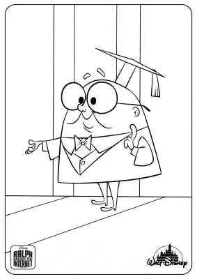 Ralph Breaks The Internet Knowsmore Coloring Pages