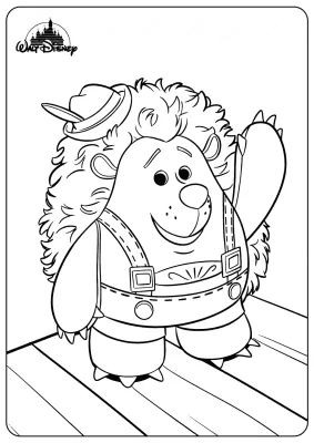 Disney Toy Story Mr Prinklepants Coloring Pages