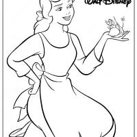 Printable Cinderella PDF Coloring Pages 7 printable cinderella coloring pages