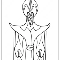 Disney The Evil Sorcerer Jafar Coloring Pages 23 Disney The Evil Sorcerer Jafar Coloring Pages