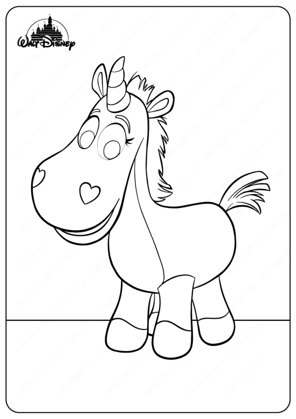 Printable Disney Lovely Buttercup Coloring Pages 1 printable disney lovely buttercup coloring pages