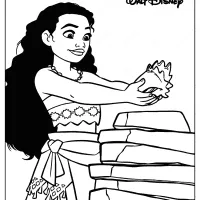 printable disney moana coloring pages