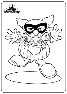 Printable Disney Toy Story Chuckles Coloring Pages