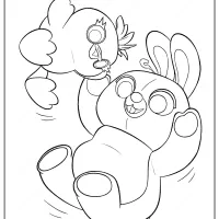 Printable Toy Story Ducky and Bunny Coloring Pages 10 printable disney toy story duck bunny coloring pages
