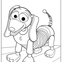 Printable Disney Toy Story Slinky Coloring Pages 12 printable disney toy story slinky coloring pages