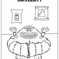 printable monsters university art coloring pages