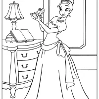 Printable Tiana and the Frog Coloring Pages 12 printable tiana and the frog coloring pages