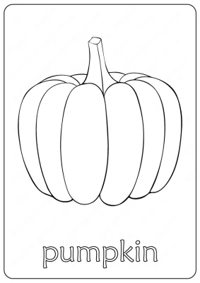 Free Printable Pumpkin Coloring Pages