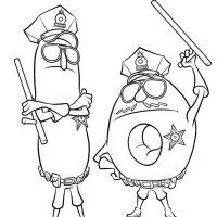 wyntchell and duncan donut police officers coloring e1580671272834