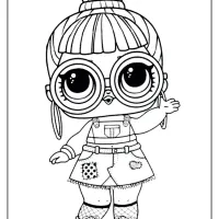 LOL Surprise Coloring Page Block Party BB