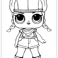 LOL Surprise Coloring Pages BRRR