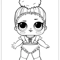 LOL Surprise Coloring Pages Touchdown